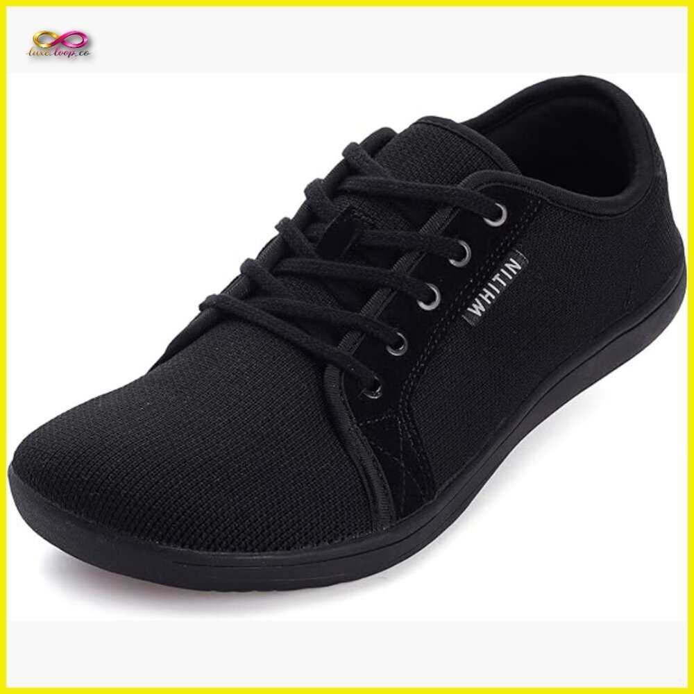 Minimalist Barefoot Sneakers Zero Drop Wide Width Flexible Knit Running Shoes